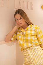 Load image into Gallery viewer, PANTALONES PANNA RAYAS AMARILLAS