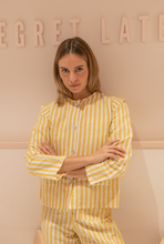 Cargar imagen en el visor de la galería, CHAQUETA PANNA RAYAS AMARILLAS