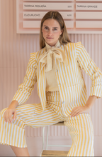 Load image into Gallery viewer, PANTALONES PANNA RAYAS AMARILLAS