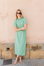 Load image into Gallery viewer, VESTIDO TRULLI ALGODÓN TROQUELADO