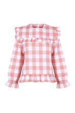 Cargar imagen en el visor de la galería, CAMISA FRAGOLA CUADROS ROSAS