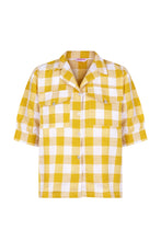 Load image into Gallery viewer, CAMISA LIMONE CUADROS AMARILLOS