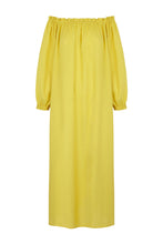 Load image into Gallery viewer, VESTIDO BARDOT LINO AMARILLO