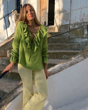 Cargar imagen en el visor de la galería, CAMISA SCORPIOS BAMBULA VERDE