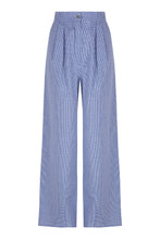 Cargar imagen en el visor de la galería, PANTALON TULIP MICRO VICHY AZUL