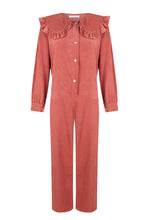 Load image into Gallery viewer, HARRY MICRO CORDUROY JUMPSUIT MARSALA
